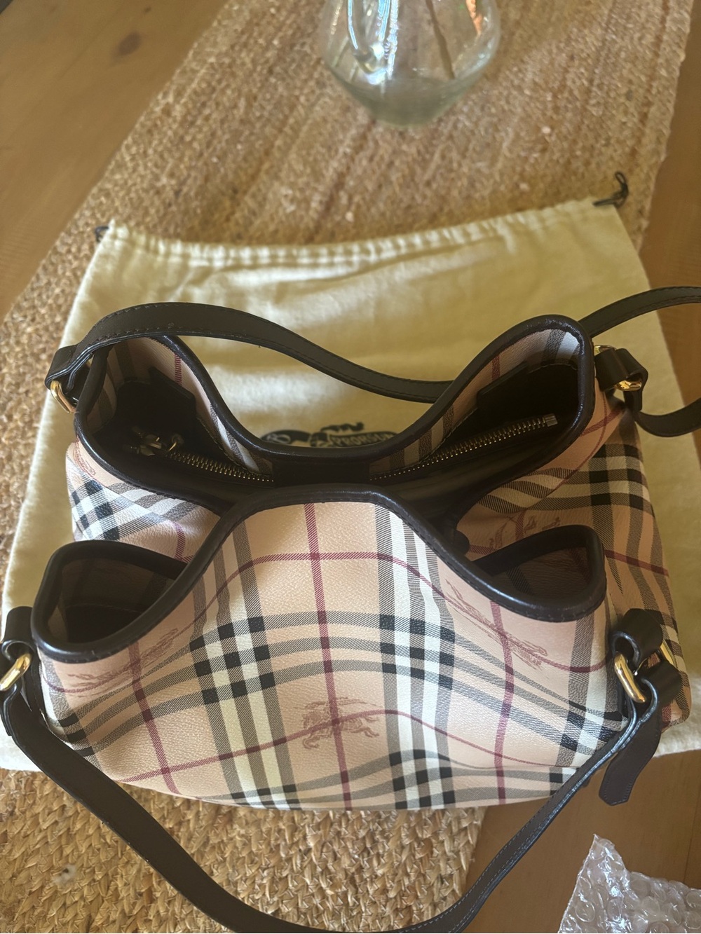 Burberry Haymarket tote - Picture 4 of 16